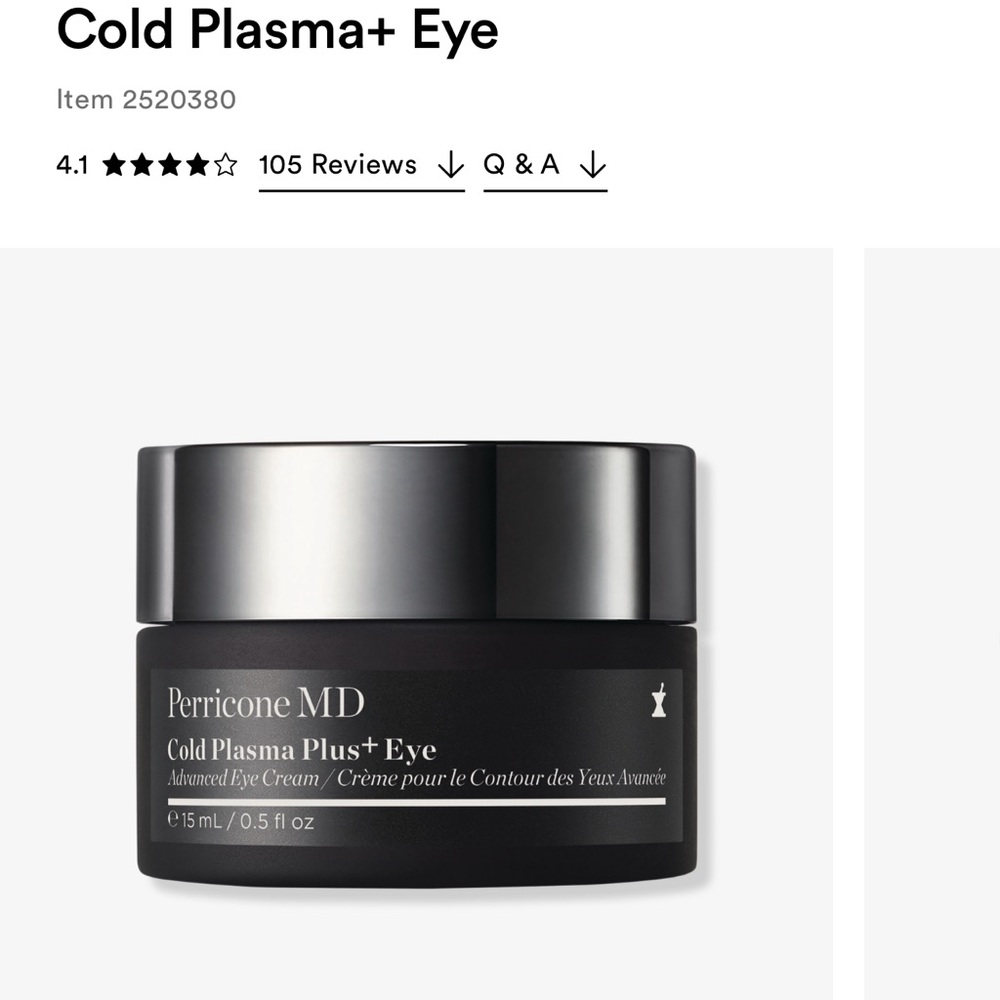 Perricone MD advanced eye cream